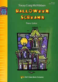 Halloween Screams piano sheet music cover Thumbnail